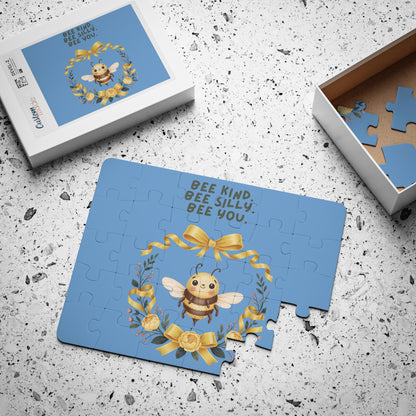 Bee Kind Bee Silly Bee You Kids Puzzle | 30-Piece Wooden Jigsaw