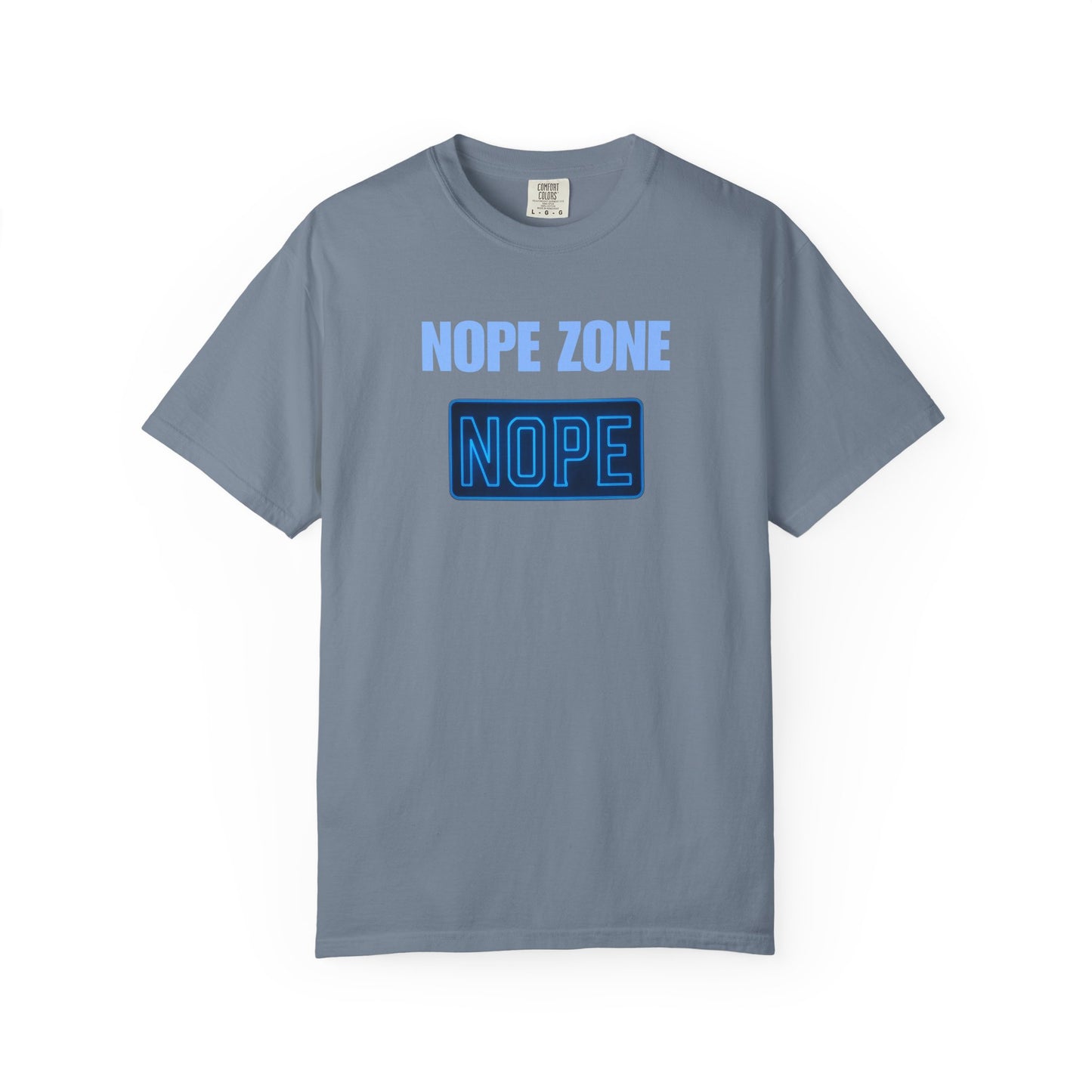 Nope Zone Humor Gen X T-shirt, Unisex Tee, Vintage Graphic Tee, Funny Shirt, Sarcastic Tee, Retro Gift