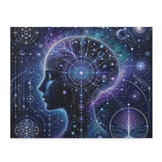Beautifully Wired Galaxy Autism Puzzle | 120 252 Piece Options