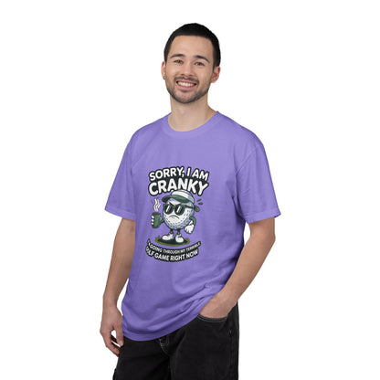 Sorry I Am Cranky Golf Ball Shirt | Funny Golf T-Shirt