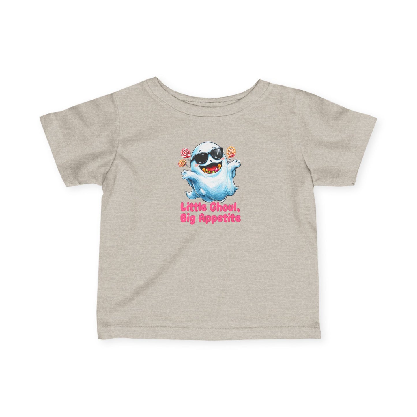 Adorable Halloween Infant T-Shirt, Little Ghoul Big Appetite Tee, Baby Halloween Costume, Cute Toddler Shirt, Spooky Fun Apparel, [...]