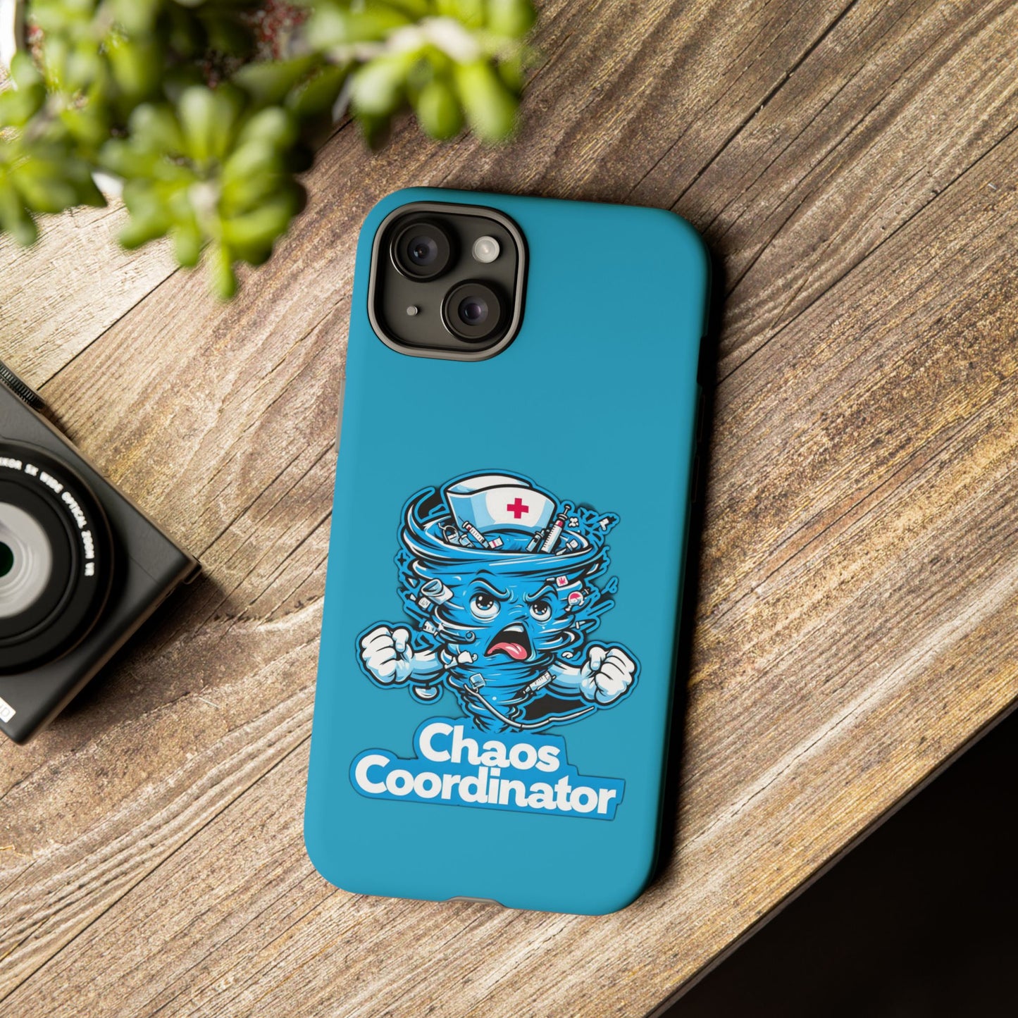 Chaos Coordinator Phone Case, Fun Nurse Gift, Tough Cases for Healthcare Heroes, Unique Cell Phone Cover, Funny Medical Humor