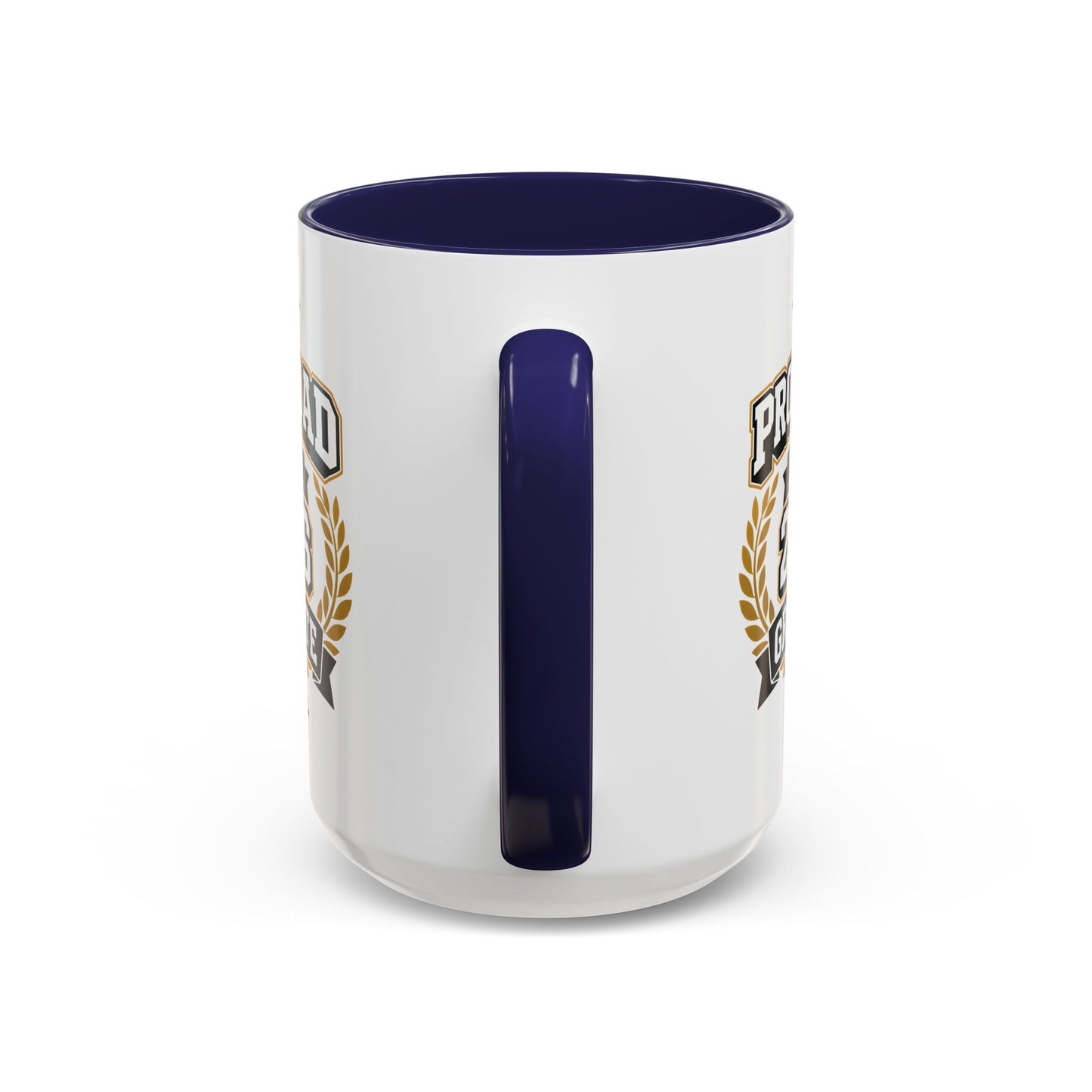 Proud Dad of a 2026 Graduate Mug | Custom Name Accent Coffee Mug