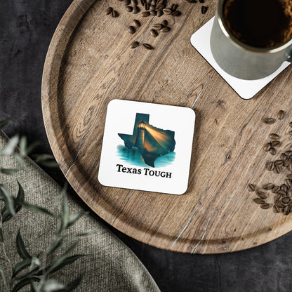 Coasters, Texas Tough Lighthouse Design, Disaster Relief Coaster Set, Lone Star State Decor, Resilient Texas Drink Coasters, Coastal Home