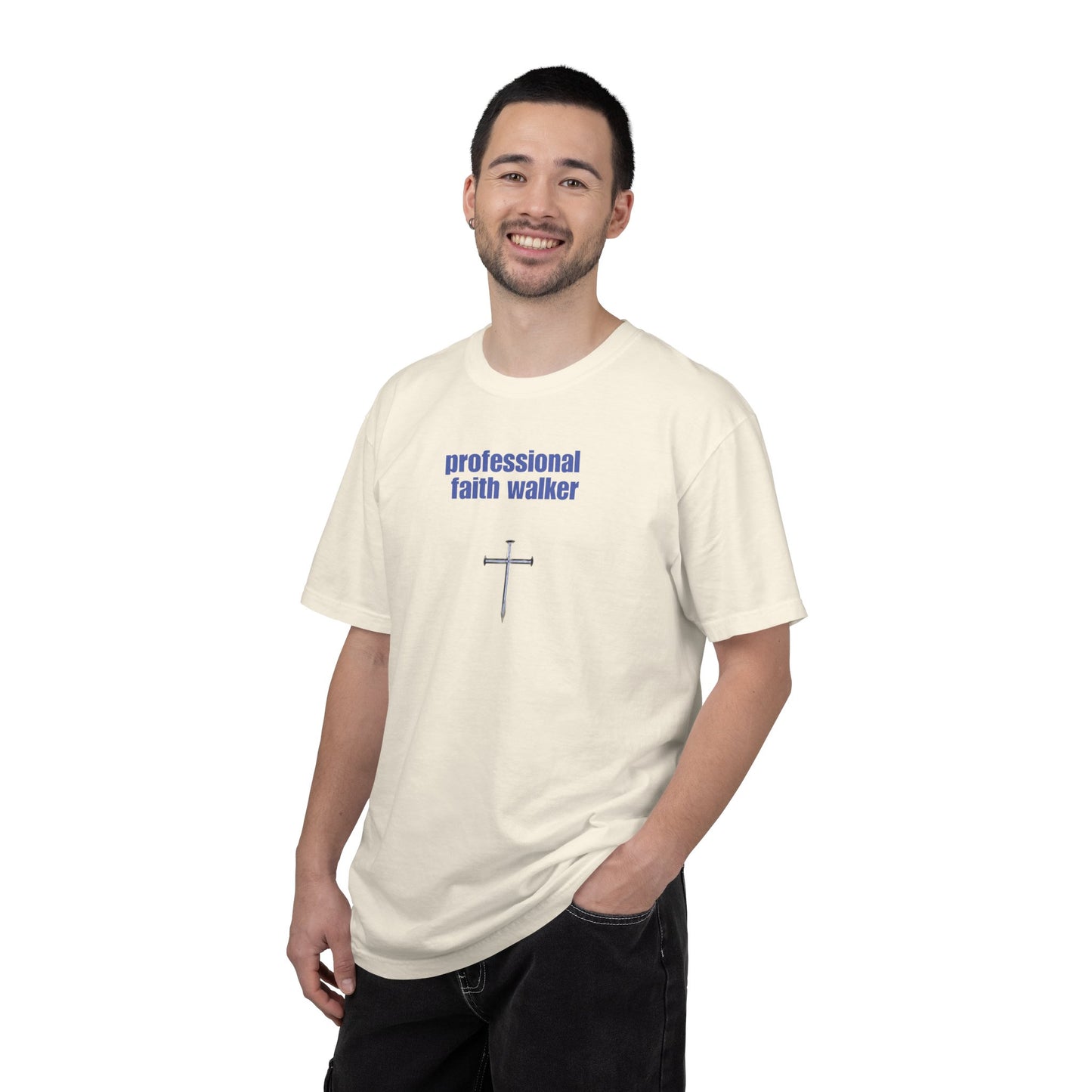 Professional Faith Walker T-Shirt, Faith Inspired Apparel, Christian Gifts, Casual Religious Wear, Unisex Tees for All Occasions