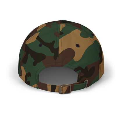 Camp More Worry Less Dad Cap | Embroidered Outdoor Patch Hat