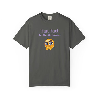 Unisex Sarcastic T-Shirt | Fun Fact I'm Fluent in Sarcasm | Gift for Sarcasm Lovers, Casual Wear, Humor Apparel, Sarcastic Quotes, [...]
