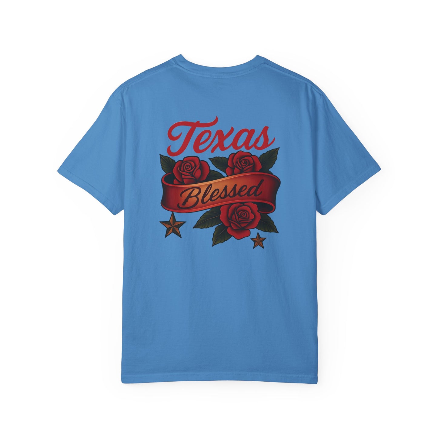 Texas Blessed Unisex Garment-Dyed T-shirt | Casual Tee for Everyday Wear, Perfect Gift for Texas Lovers, Birthday, and Celebrations, [...]