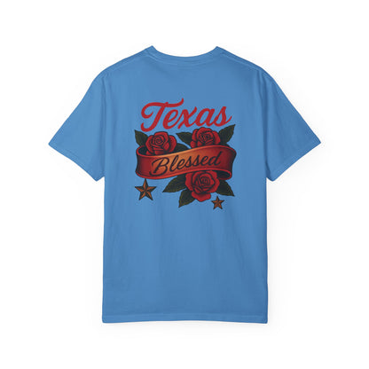 Texas Blessed Unisex Garment-Dyed T-shirt | Casual Tee for Everyday Wear, Perfect Gift for Texas Lovers, Birthday, and Celebrations, [...]