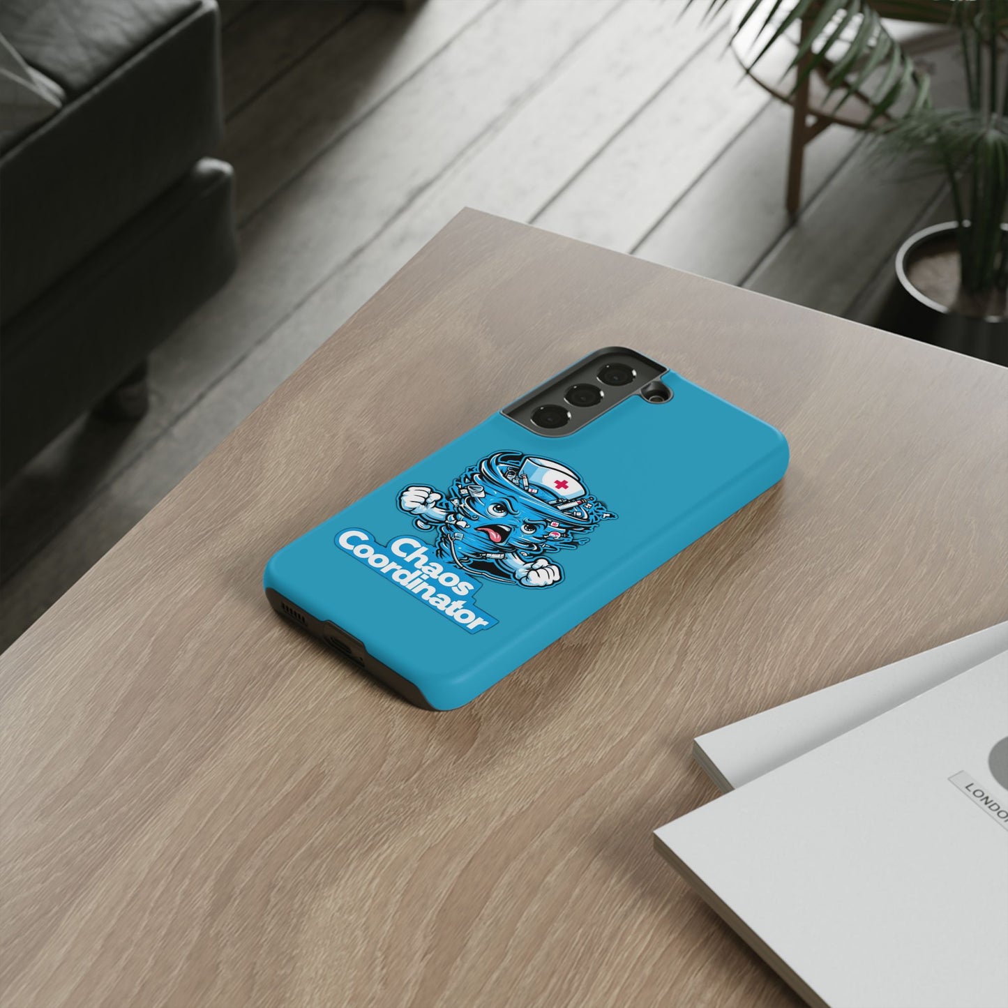 Chaos Coordinator Phone Case, Fun Nurse Gift, Tough Cases for Healthcare Heroes, Unique Cell Phone Cover, Funny Medical Humor
