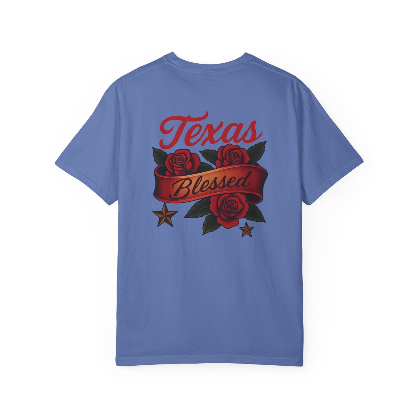 Texas Blessed Unisex Garment-Dyed T-shirt | Casual Tee for Everyday Wear, Perfect Gift for Texas Lovers, Birthday, and Celebrations, [...]