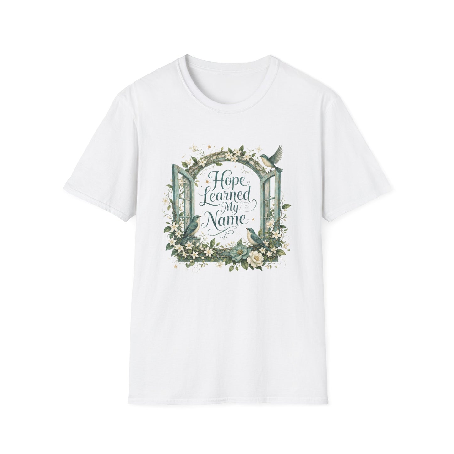 Hope Learned My Name T-Shirt | Abuse Survivor Inspiration