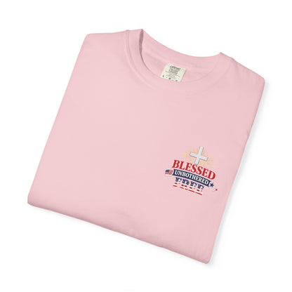 Blessed Unbothered Free cross | T-shirt