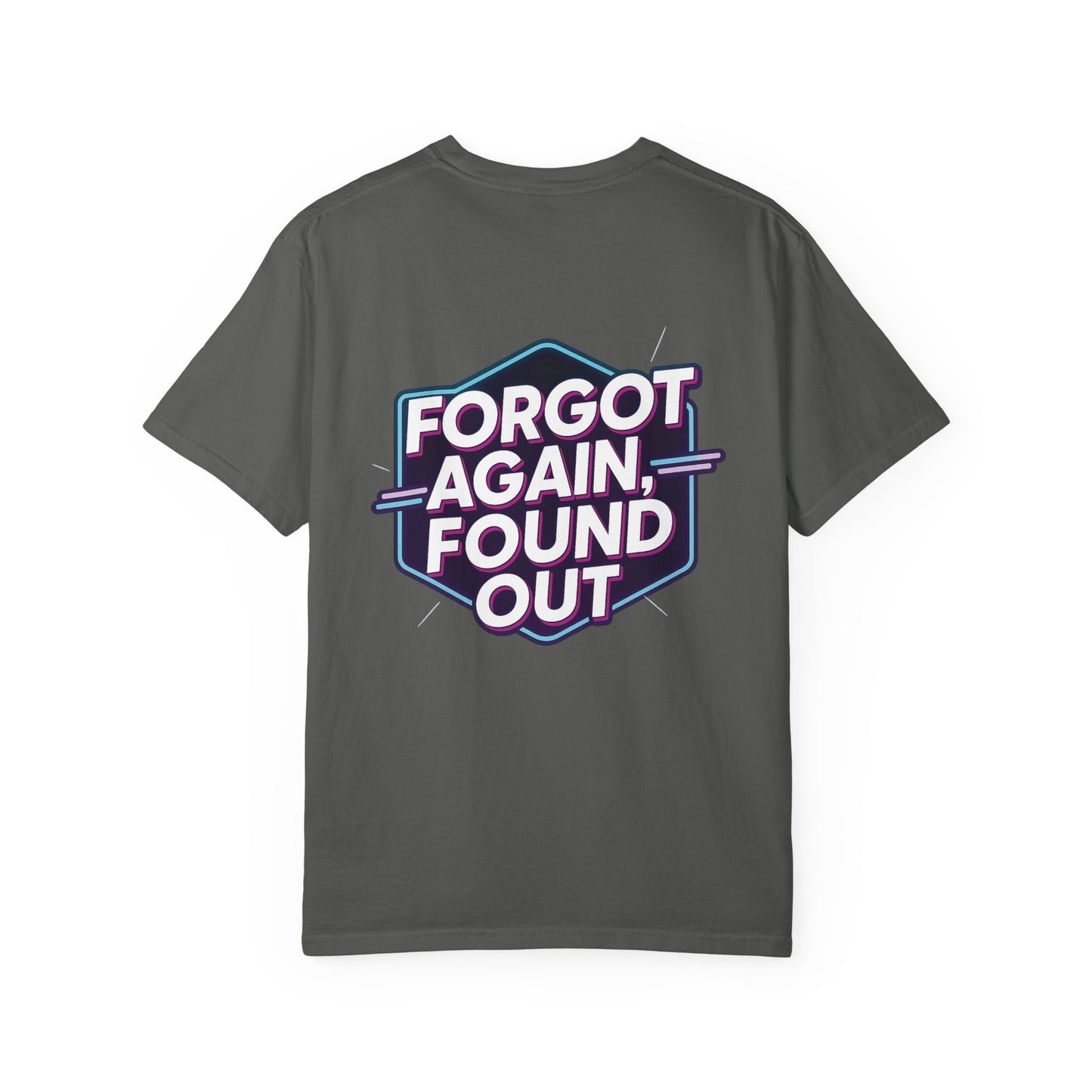 Gen X-Hausted Unisex T-shirt, Forgot Again Found Out Funny Tee, Gen X Humor Gift, Retro 80s 90s Shirt, Vintage Style Clothing