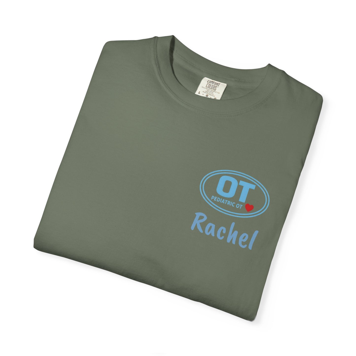 Pediatric OT Oval Logo Personalized T-Shirt | Occupational Therapy Tee