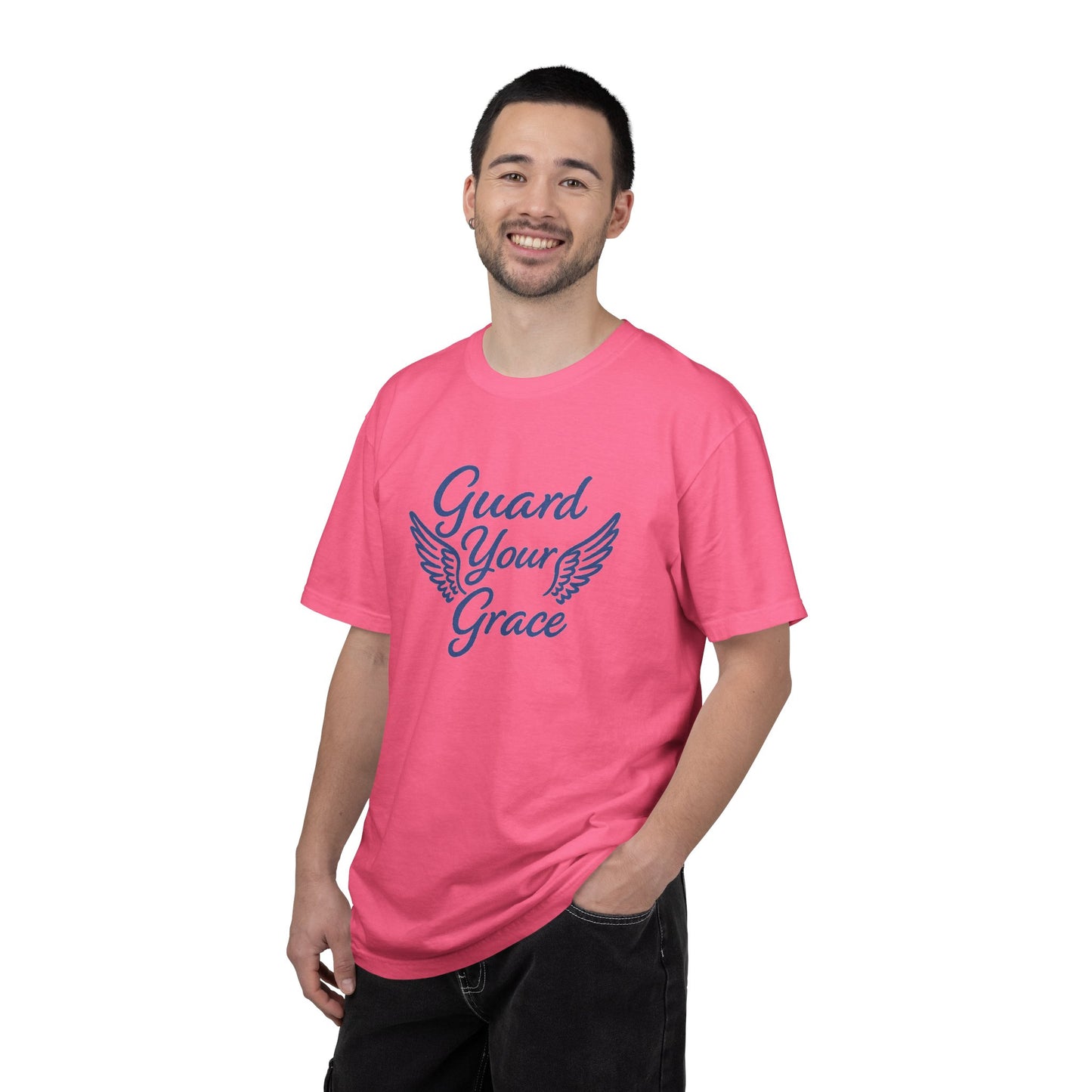 Inspirational Unisex T-Shirt - "Guard Your Grace" - Perfect Gift for Encouragement, Casual Wear, Spiritual Reminder, Faith Apparel