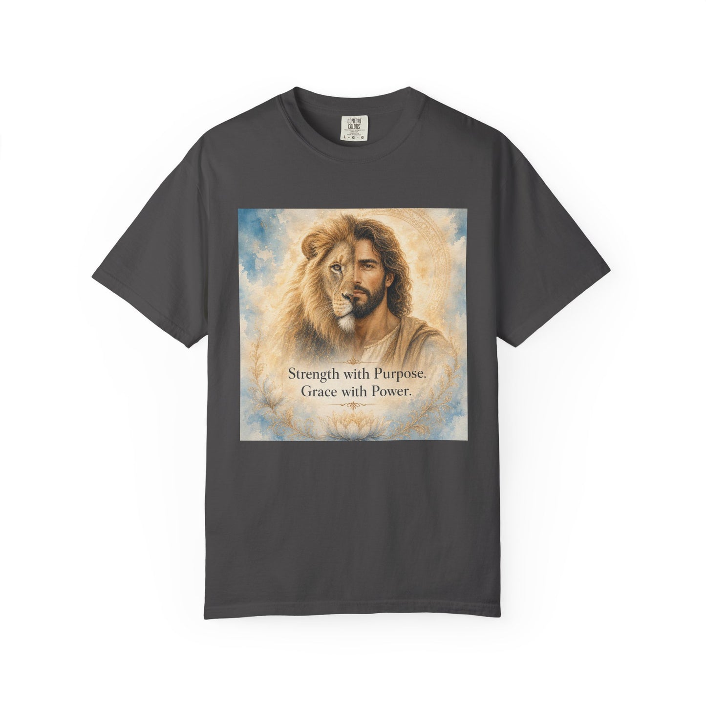 Jesus Lion of Judah Strength With Purpose T-shirt