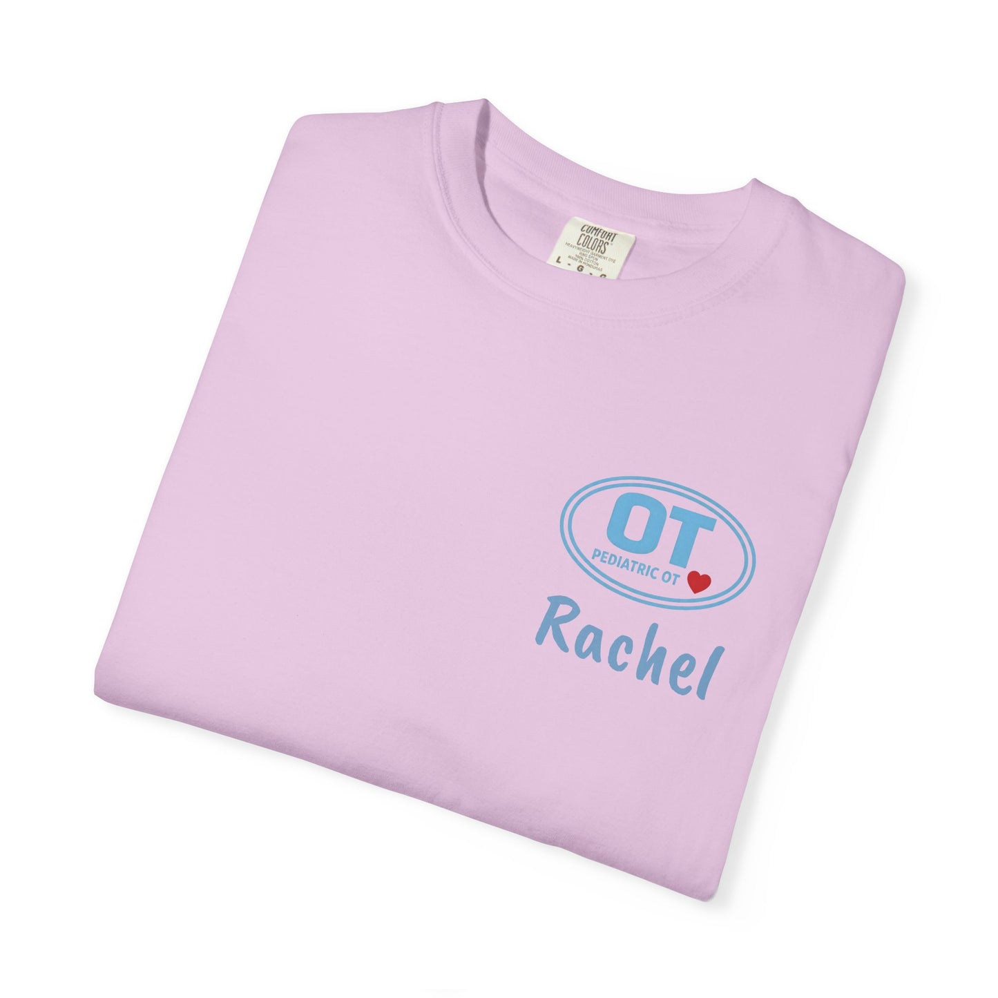 Pediatric OT Oval Logo Personalized T-Shirt | Occupational Therapy Tee