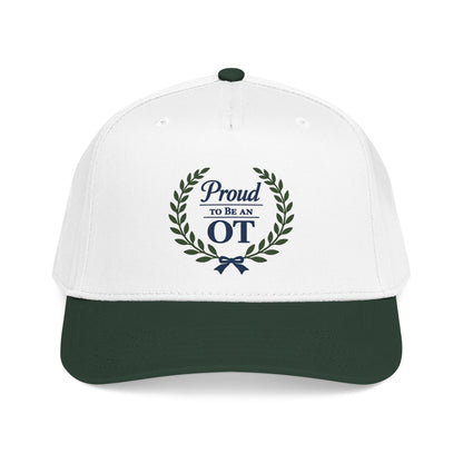Proud to Be an OT Baseball Cap | Occupational Therapist Hat, Laurel Wreath