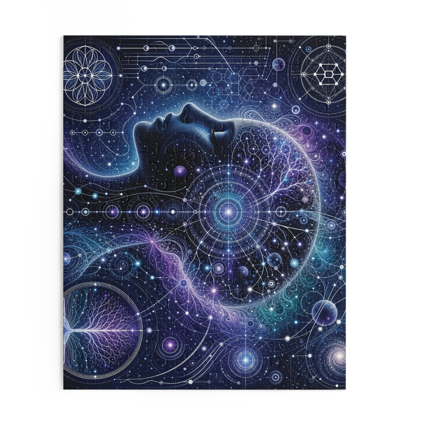 Beautifully Wired Galaxy Autism Puzzle | 120 252 Piece Options