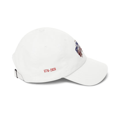 250 Years of Freedom America Anniversary Dad Cap