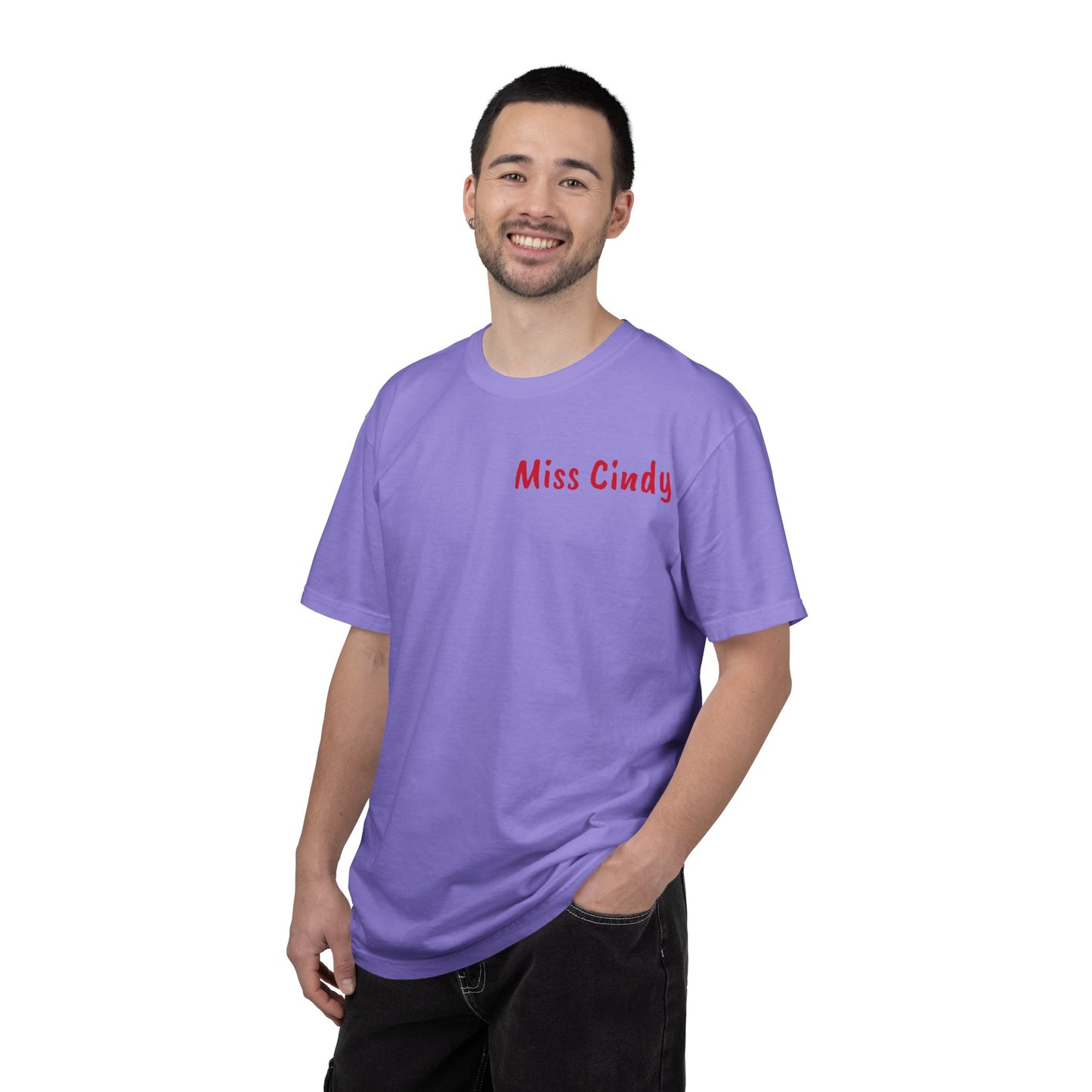 Unisex Garment-Dyed T-Shirt for Teachers - Miss Cindy, Chaos Coordinator Design, Perfect for Back to School, Appreciation Gifts, [...]