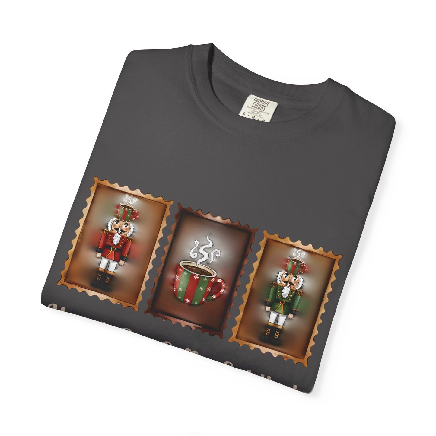 March On Coffee Soldier! T-shirt | Nutcracker Coffee Soldier Illustration