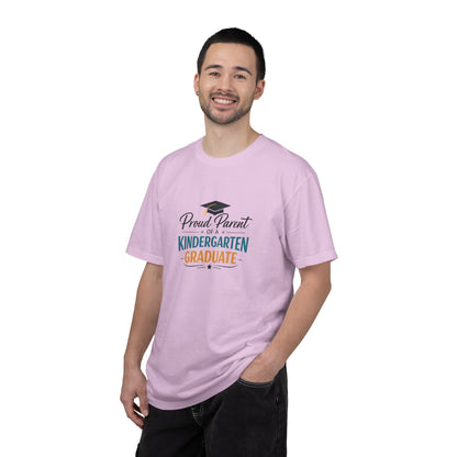 Proud Parent of a Kindergarten Graduate T-Shirt | Graduation Cap Design