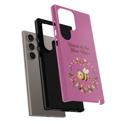 Queen of the Hive Bee Phone Case | Cute Floral Bee iPhone Case
