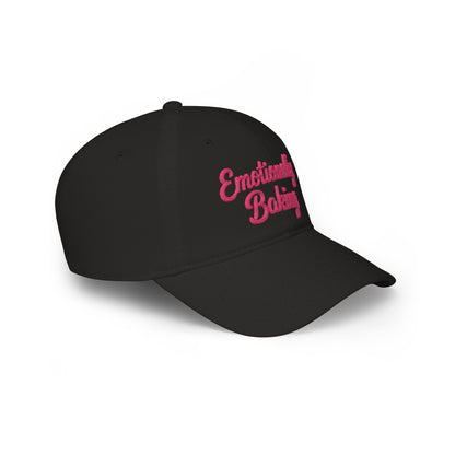 Emotionally Baking Cap | Embroidered Script Baseball Cap