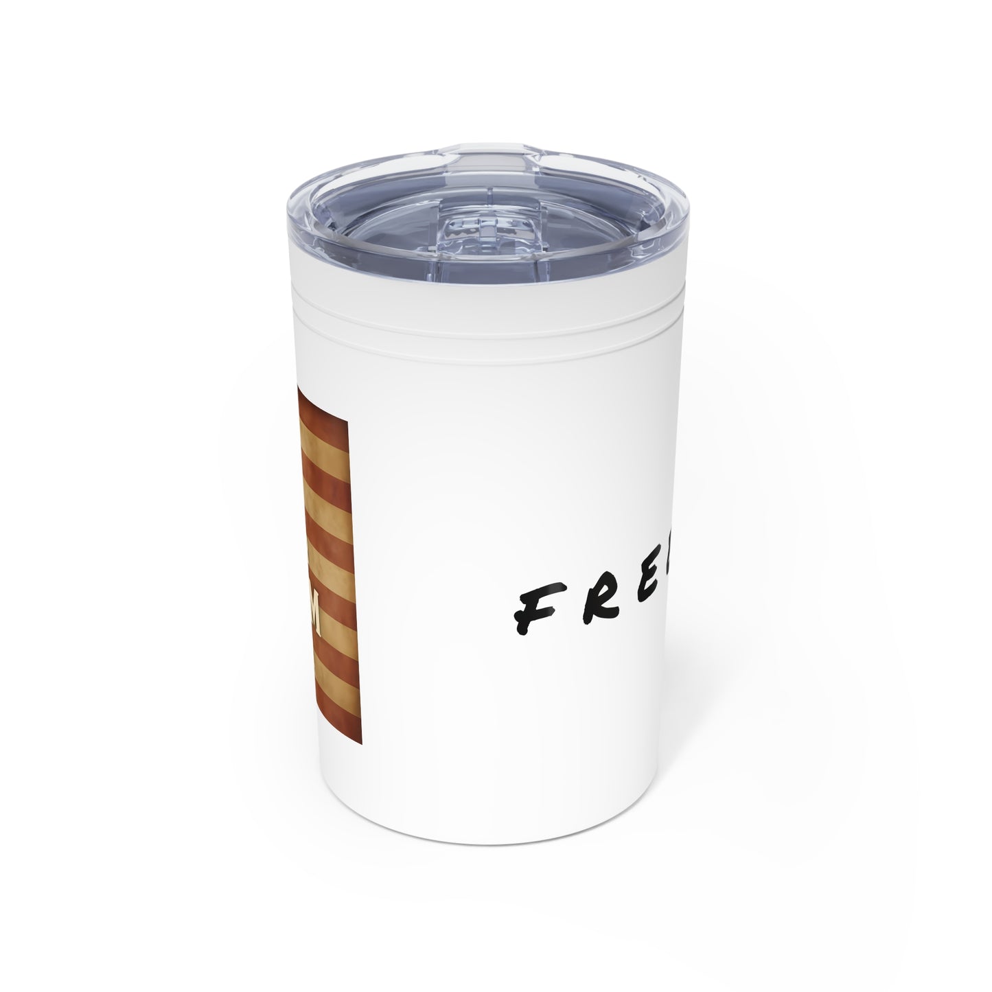 Freedom Tumbler, 11oz Vacuum Insulated Coffee Mug, Patriotic Travel Cup, American Flag Drinkware, Gifts for Veterans, BBQs and Holidays
