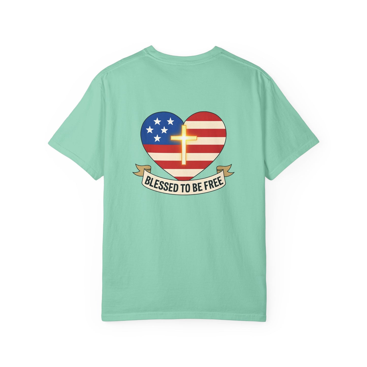 Freedom Blessed to Be Free Unisex T-shirt, Inspirational Tee, Positive Vibes Shirt, Gift for Him or Her, Casual Top, Comfortable Clothing