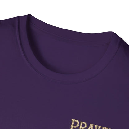 Prayed Up & Steady T-Shirt | Faith Scripture Cross Christian Tee
