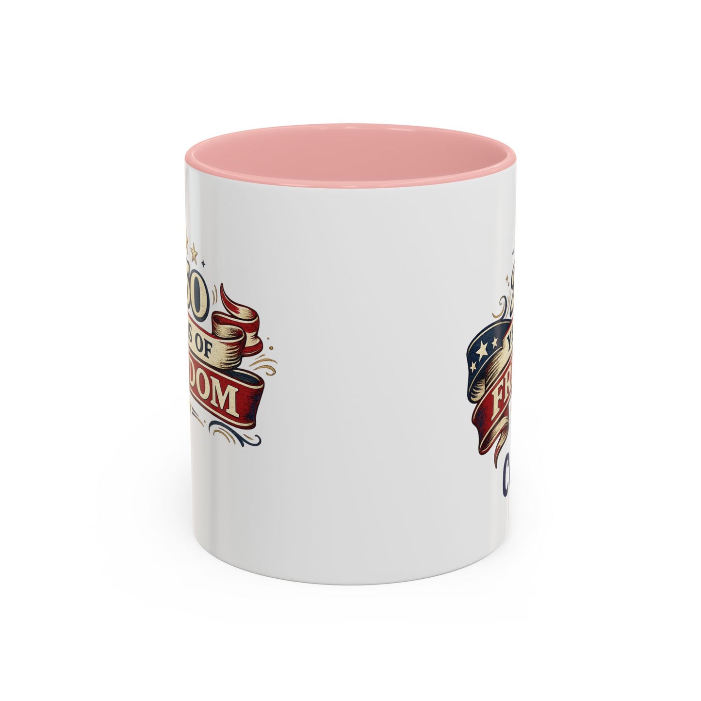 250 Years of Freedom Coffee Mug | Personalized Name - America 250th Anniversary, Semiquincentennial, Patriotic Gift, Heritage Celebration