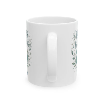 Braver Than The Breaking Survivor Mug | Ceramic Coffee Tea Cup