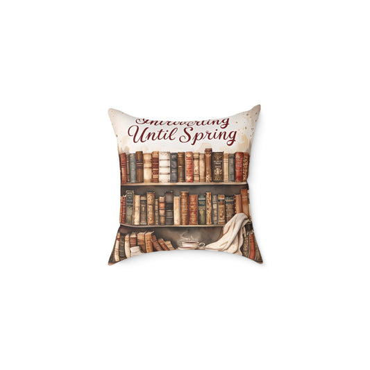 Cozy Literary Square Pillow | Home Decor for Book Lovers | Perfect for Fall Decor, Reading Nook, Gift for Bookworms, Cozy Living [...]