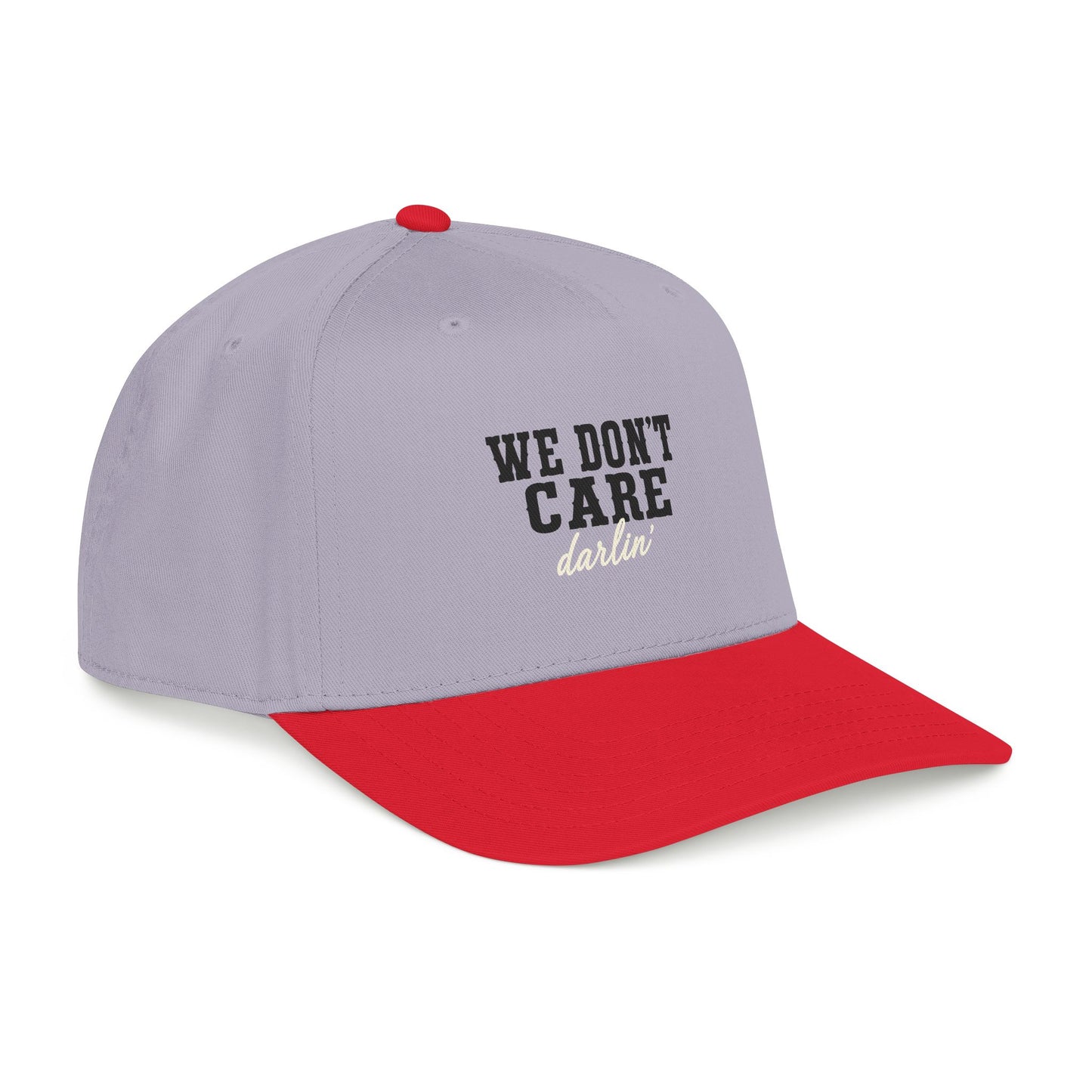 We Don't Care Darlin Gen X Mid Profile Baseball Cap