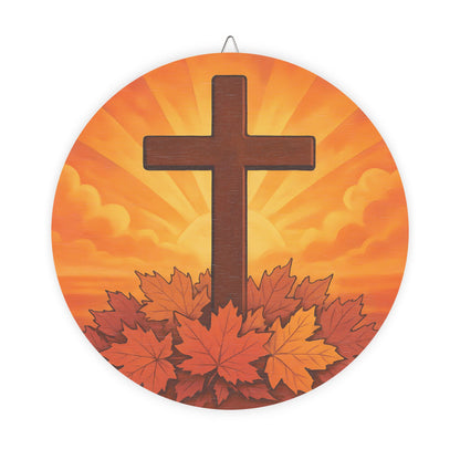 Wood Signs, Faith-Inspired Cross Wall Art, Religious Home Decor, Christian Wall Hanging, Inspirational Wood Plaque, Rustic Wooden Sign