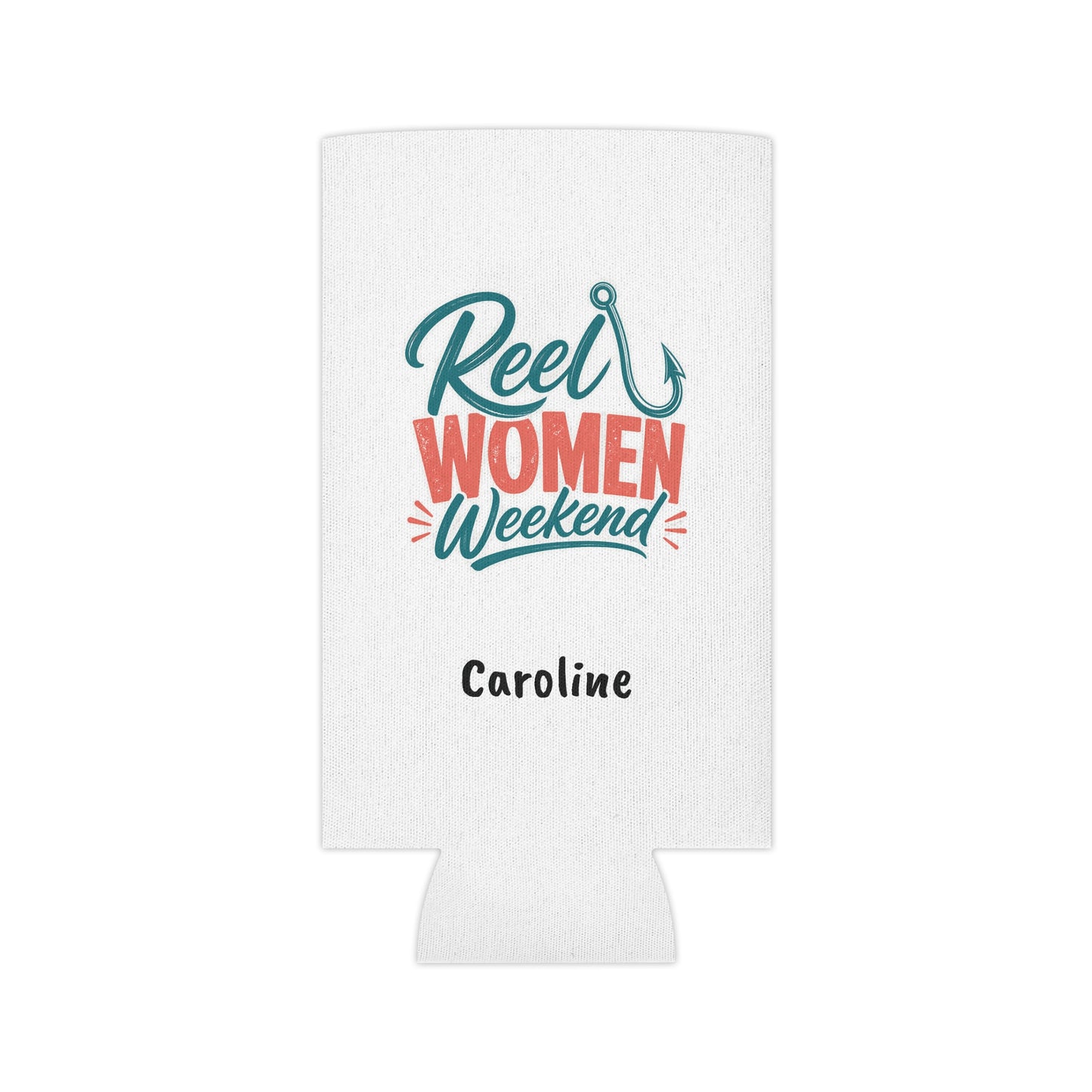 Reel Women Weekend Can Cooler | Fishing Bachelorette Party, Personalized