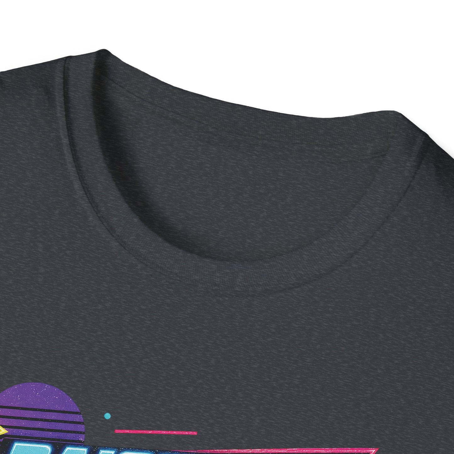 Raised on Jesus & Hose Water T-Shirt | Retro Neon Christian Faith Graphic