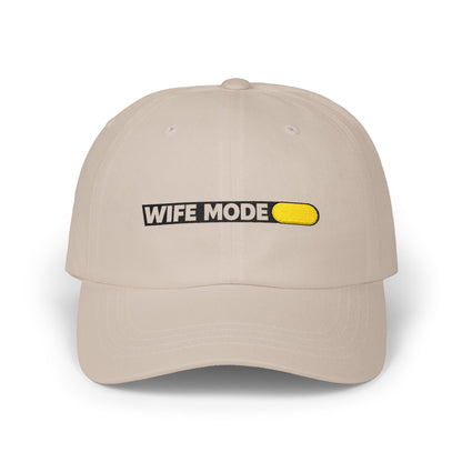 Wife Mode Progress Bar Dad Cap | Embroidered Baseball Hat
