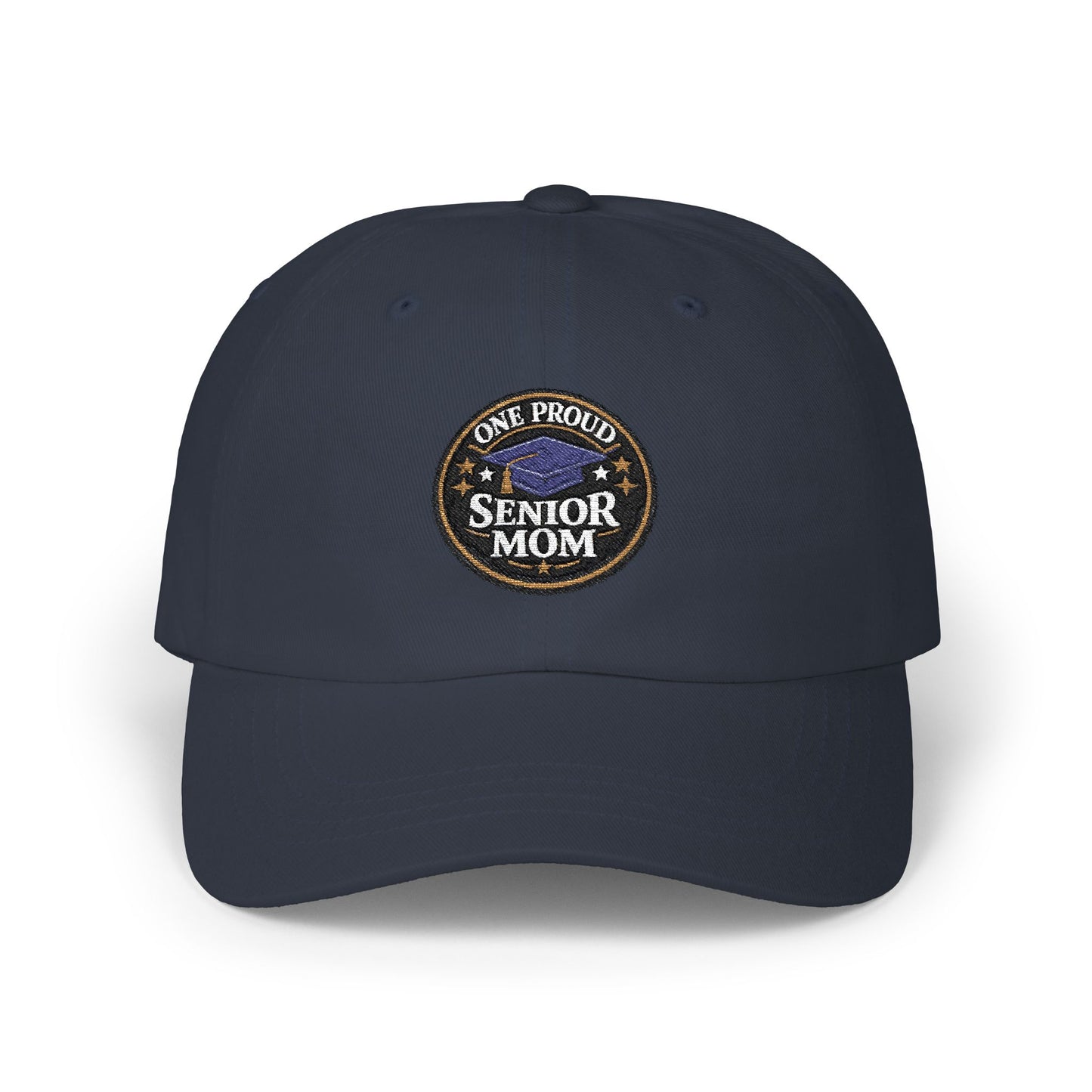 One Proud Senior Mom Embroidered Classic Dad Cap | Graduation Mom Hat
