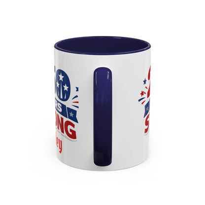 250 Years Strong America Anniversary Mug | Accent Coffee Mug