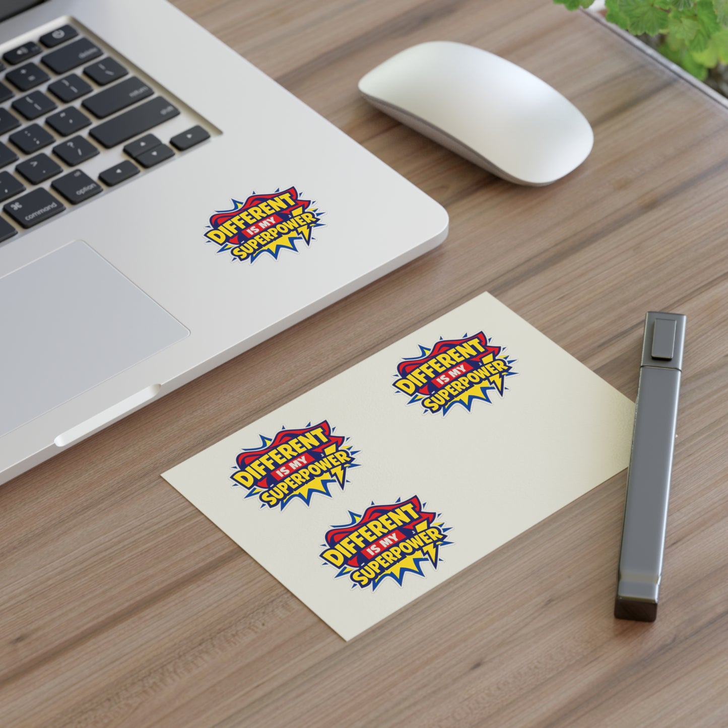 Different Is My Superpower Autism Sticker Sheets | Neurodiversity Pride Stickers