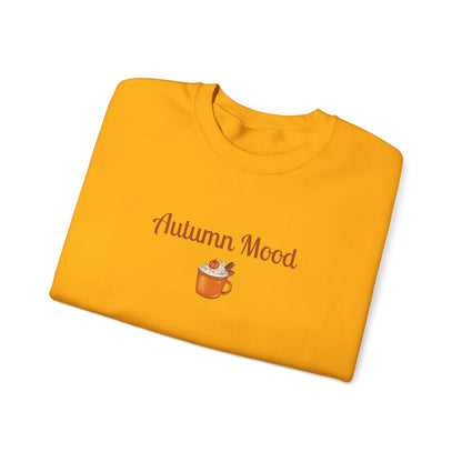 Autumn Mood Sweatshirt, Fall Vibes Jumper, Cozy Season Pullover, Unisex Crewneck Top, Thanksgiving Gift