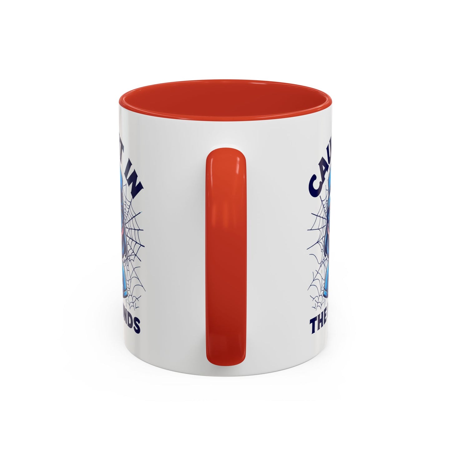 Nurse Coffee Mug, Cute Nursing Gift, Healthcare Appreciation, Fun Spider Design, Caught in the Rounds Mug