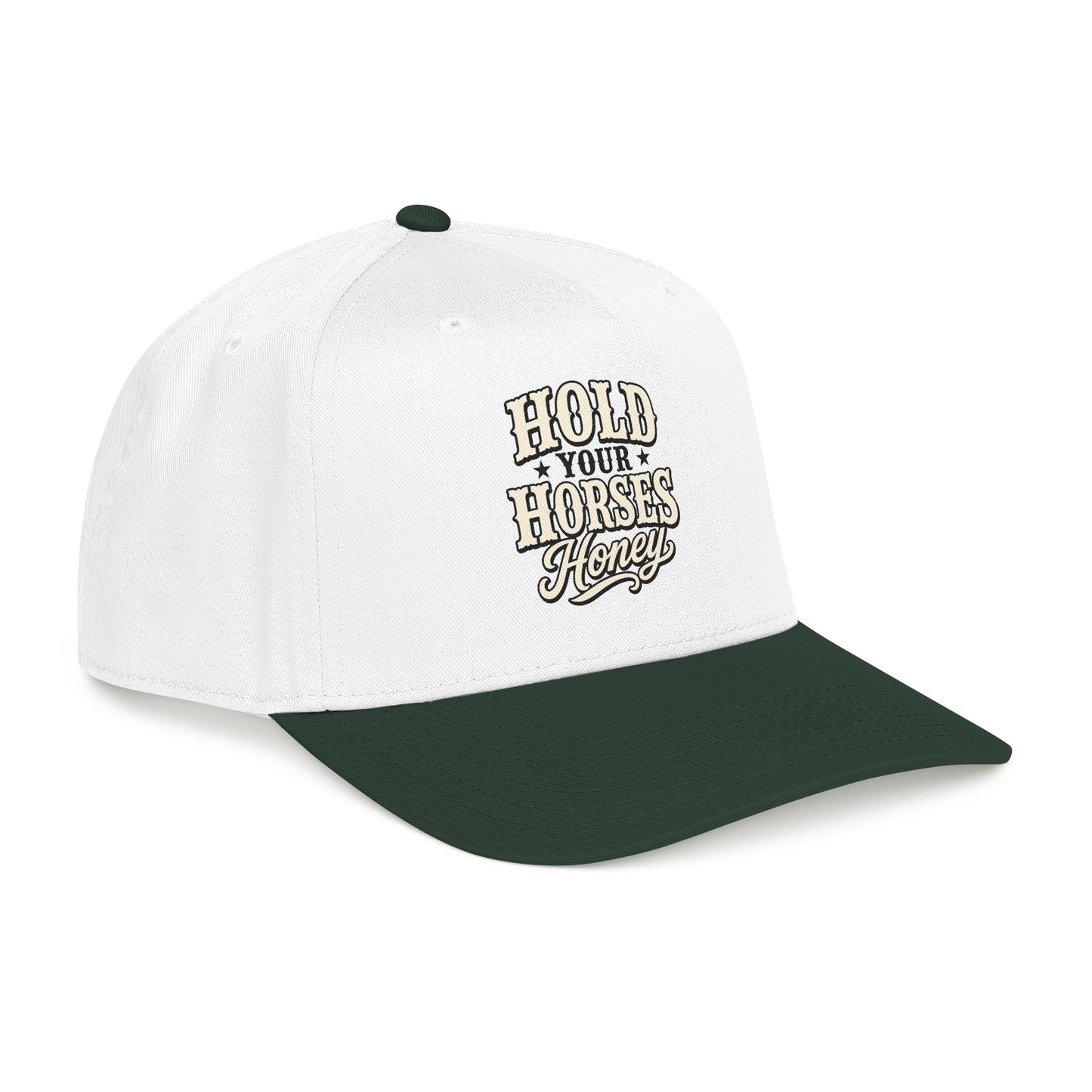 Hold Your Horses Honey Mid Profile Baseball Cap | Western Rodeo Cowboy