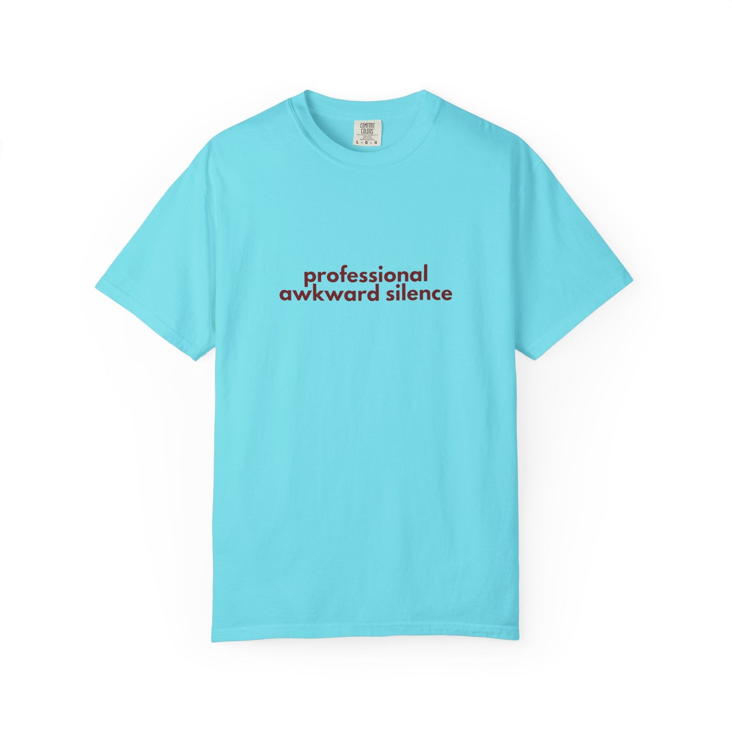Professional Awkward Silence T-Shirt | Introvert Funny Quote