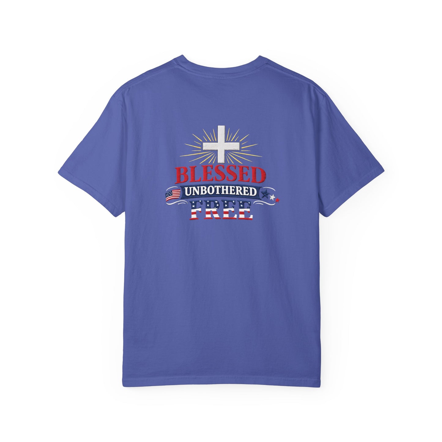 Blessed Unbothered Free cross | T-shirt