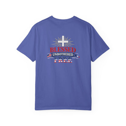 Blessed Unbothered Free cross | T-shirt